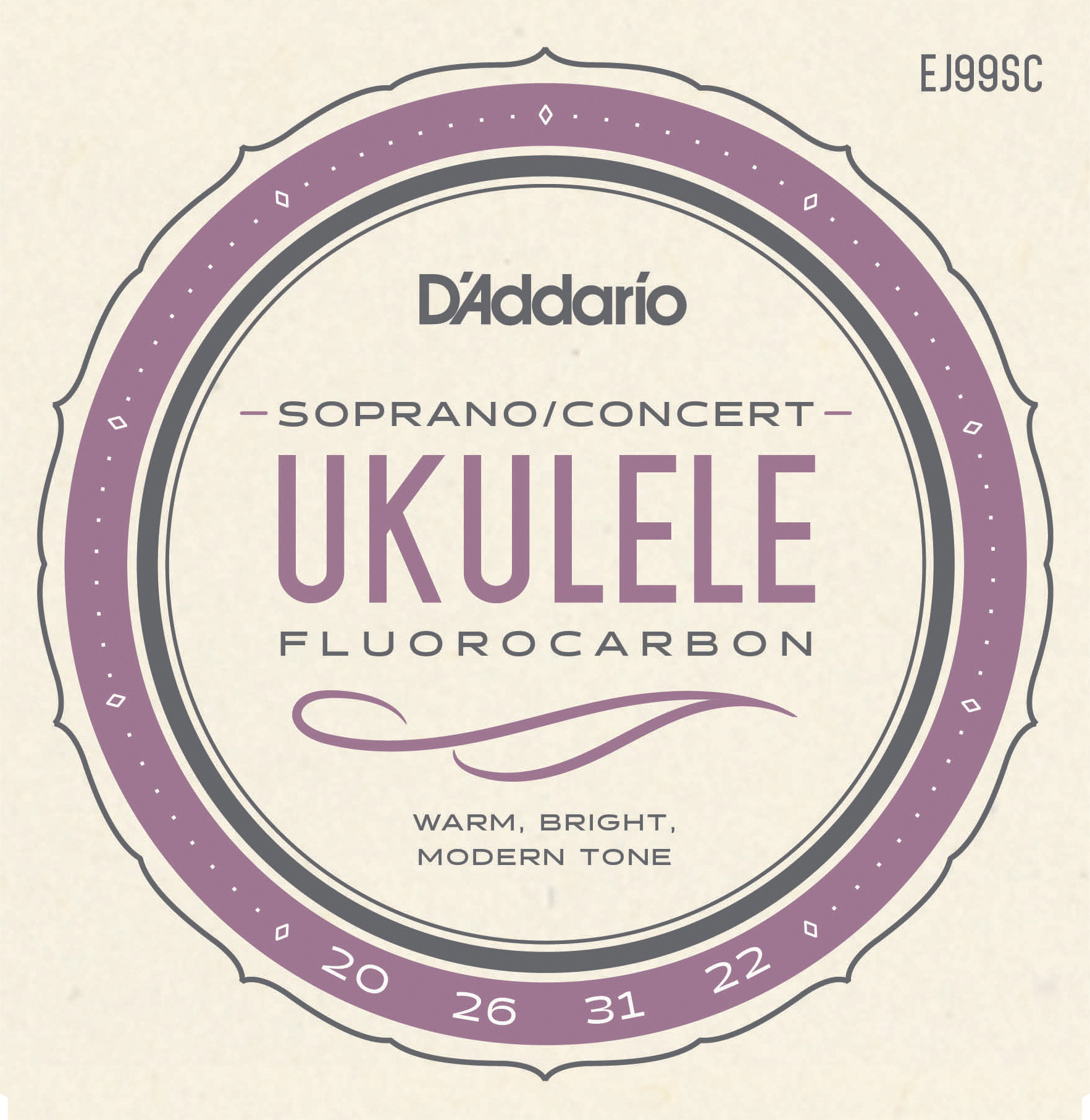 EJ99SC Sopran/Konzert Ukulele Saiten