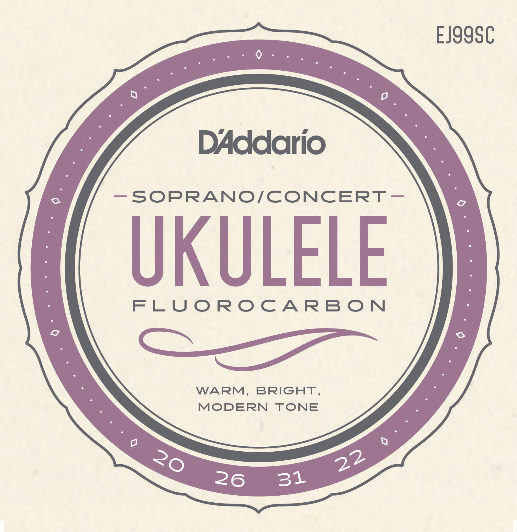 EJ99SC Sopran/Konzert Ukulele Saiten