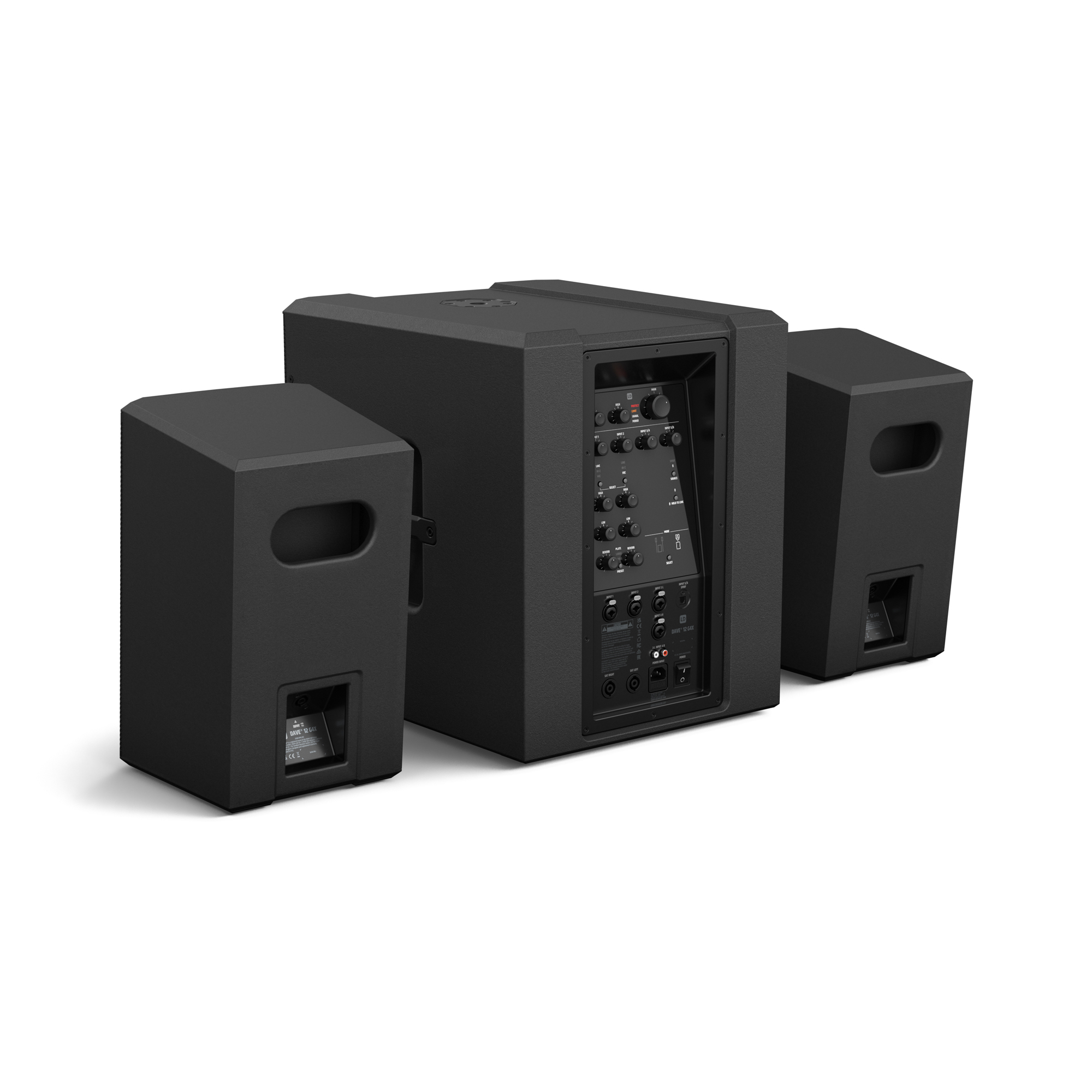 Dave 12 G4X 2.1 Sound-System aktiv