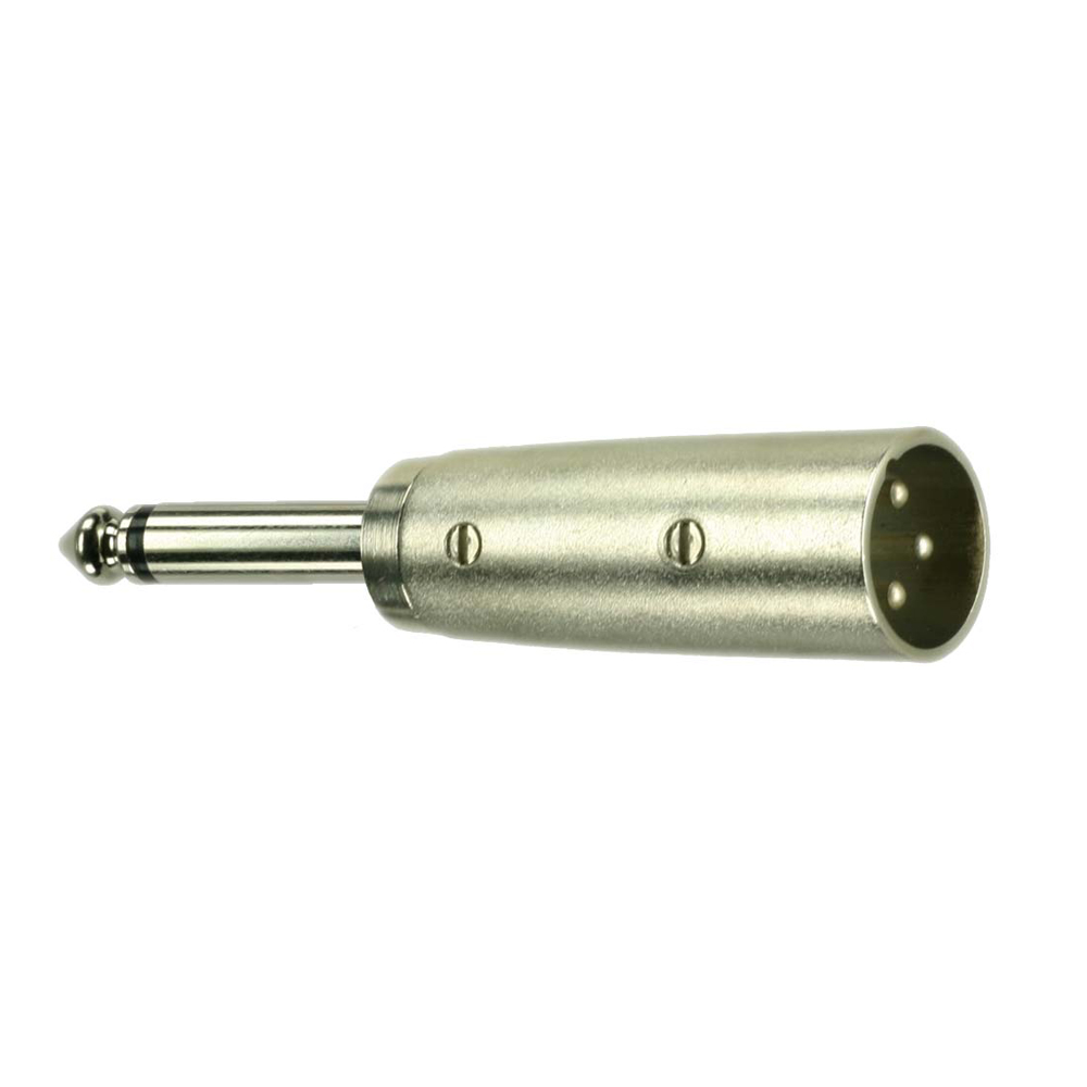 XLR/male - Klinke mono metall