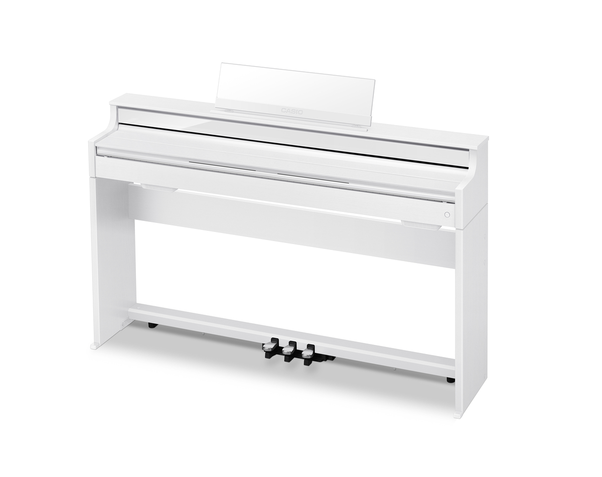 AP-S450 WE Set inklusive Klavierbank, Kopfhörer, Notenheft weiss matt