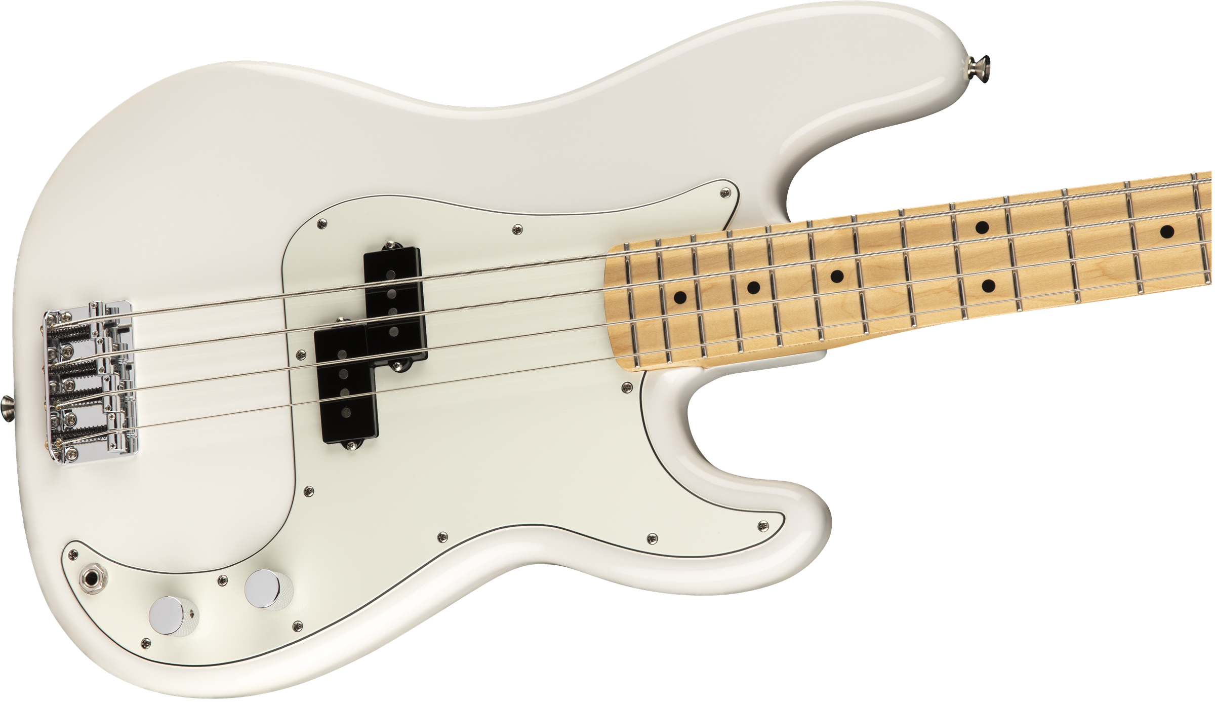 Player Precision Bass MN Polar White