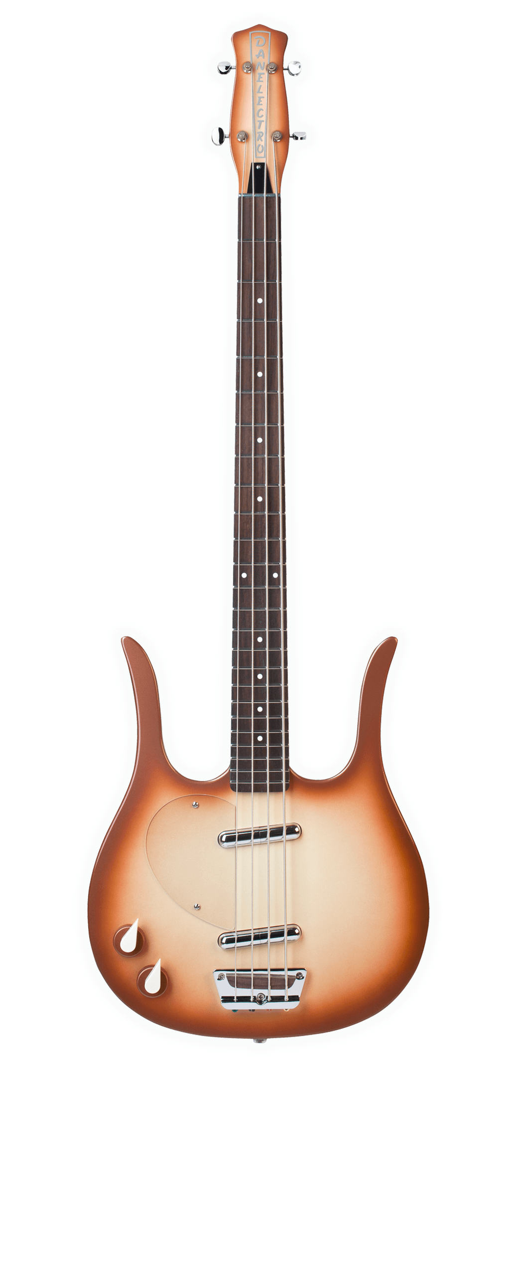 58 Longhorn Bass - Copper Burst Lefthand