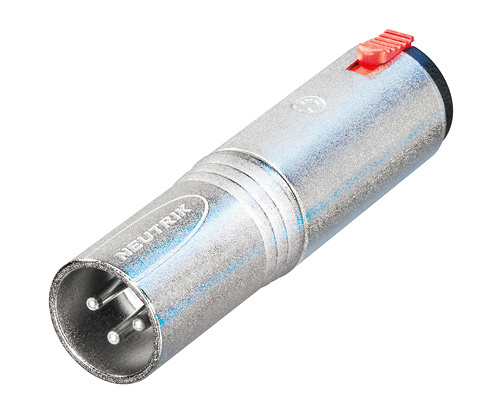 NA3MJ Klinke female stereo/XLR 3-pol male gerade