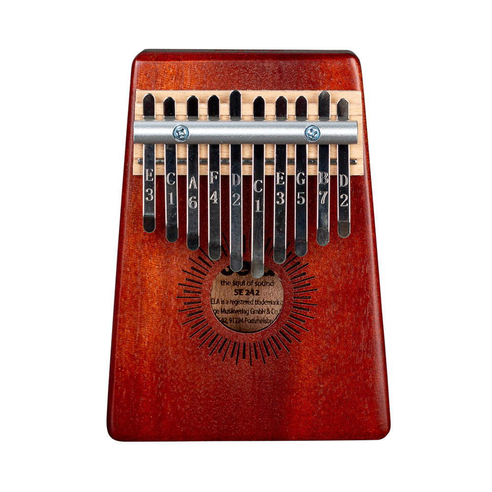 Kalimba Mahogany 10 Red Kalimba Mahogany 10 Red