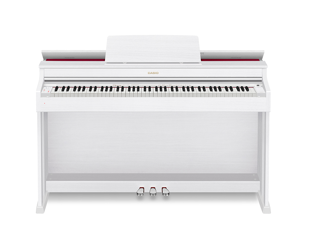 AP-470 WE Set mit Klavierbank, Kopfhörer