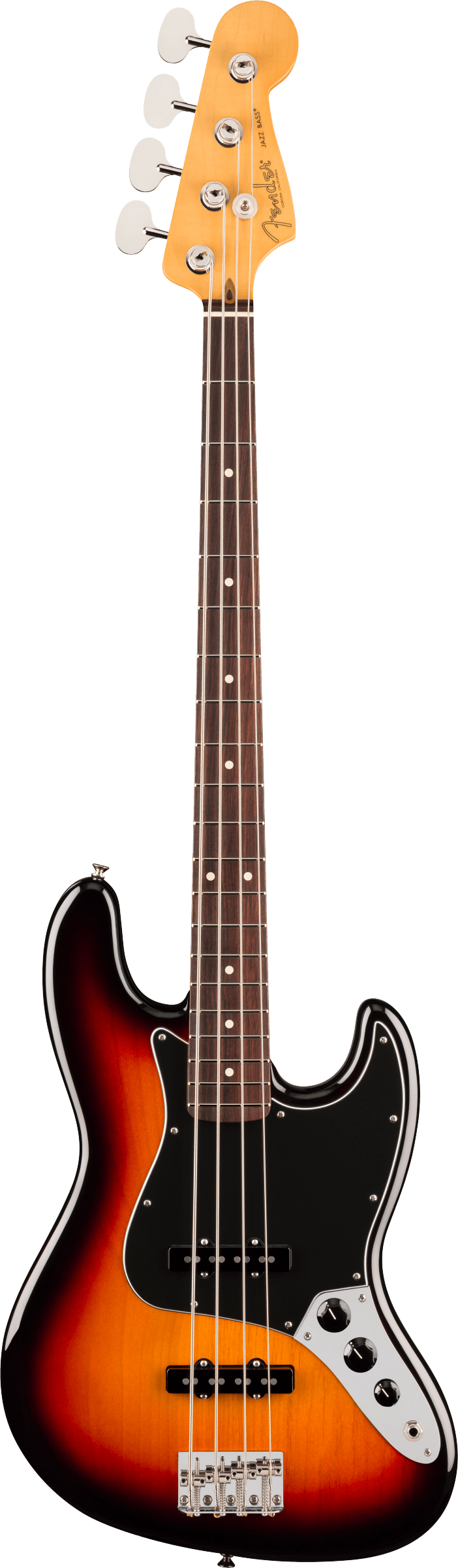 American Professional Classic Jazz Bass RW 3-Color Sunburst