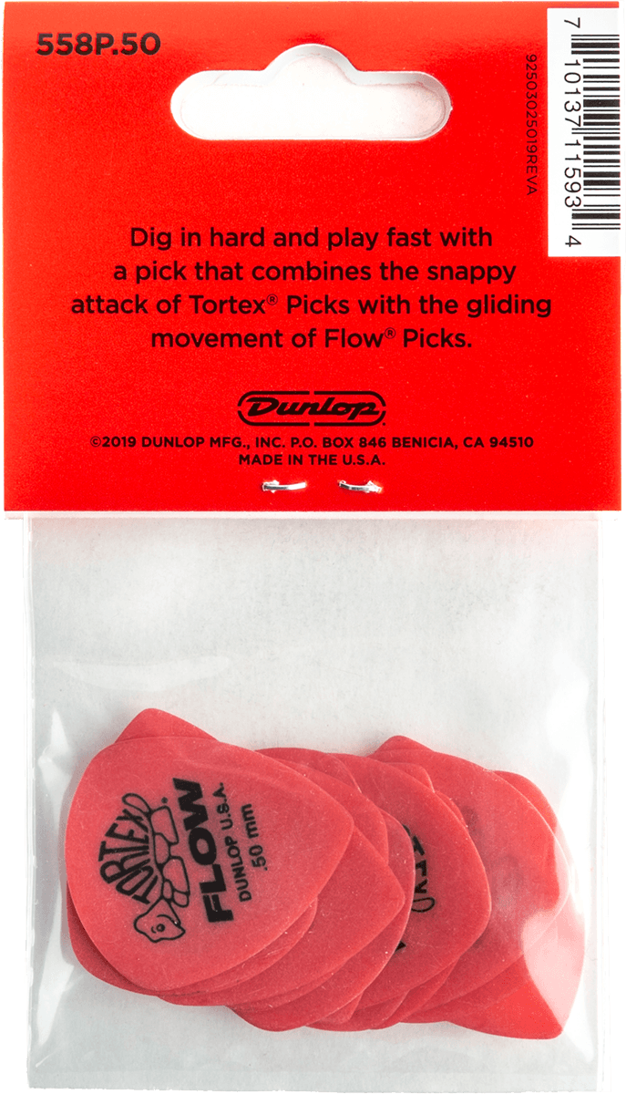 Tortex Flow Standard 0,50 mm Player's Pack Tortex Flow Standard 0,50 mm Player's Pack