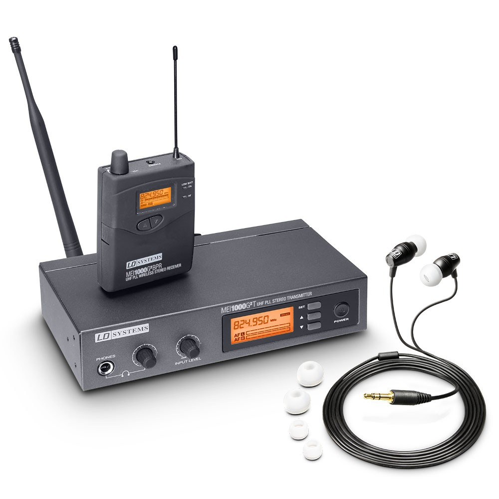 MEI 1000 G2 In Ear Komplett Set (823-832 Mhz / 863-865 Mhz)