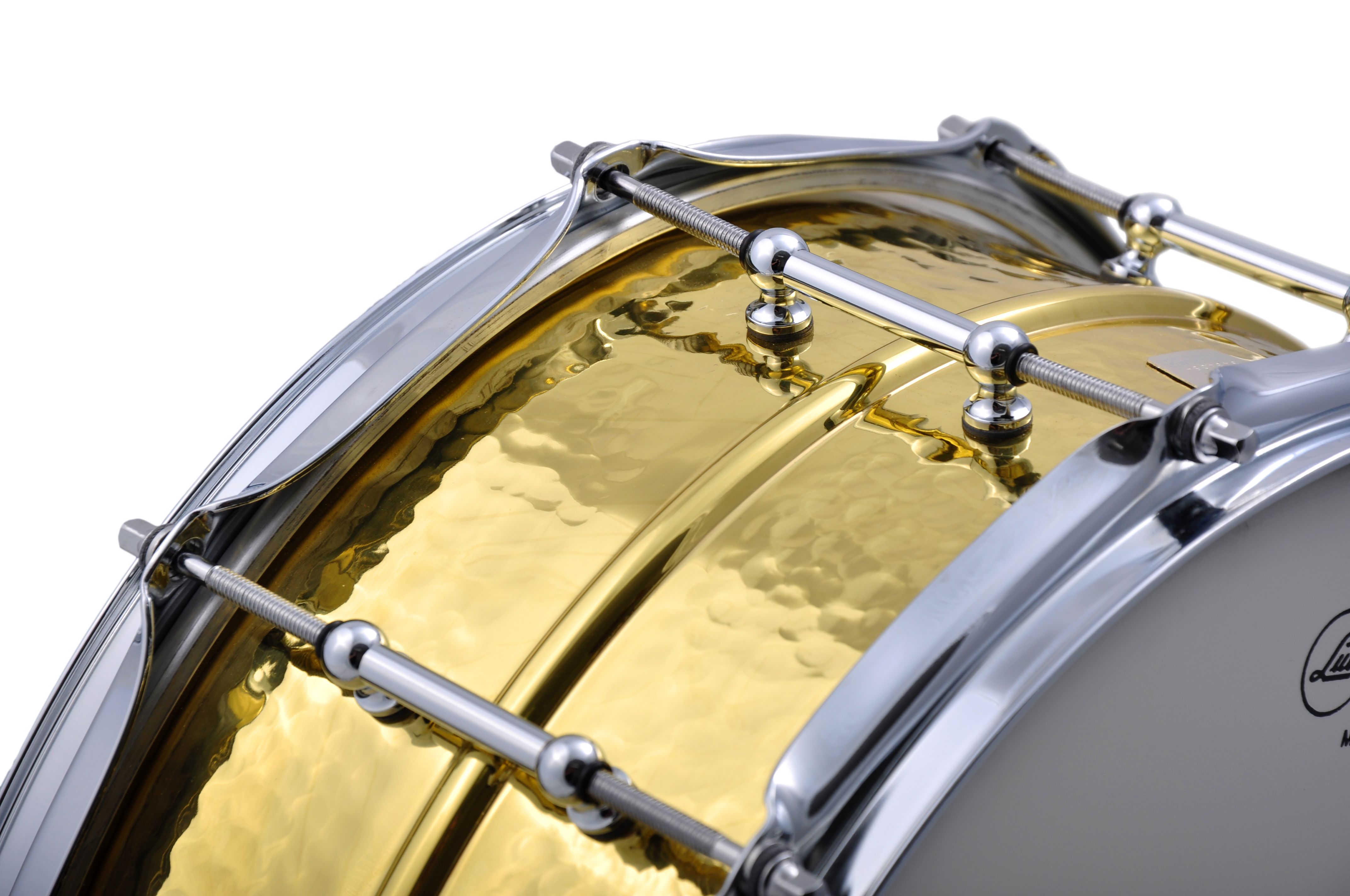 Supra-Phonic Hammered Brass 14"x 6,5" P-85 Tube Lugs Supra-Phonic Hammered Brass 14"x 6,5" P-85 Tube Lugs
