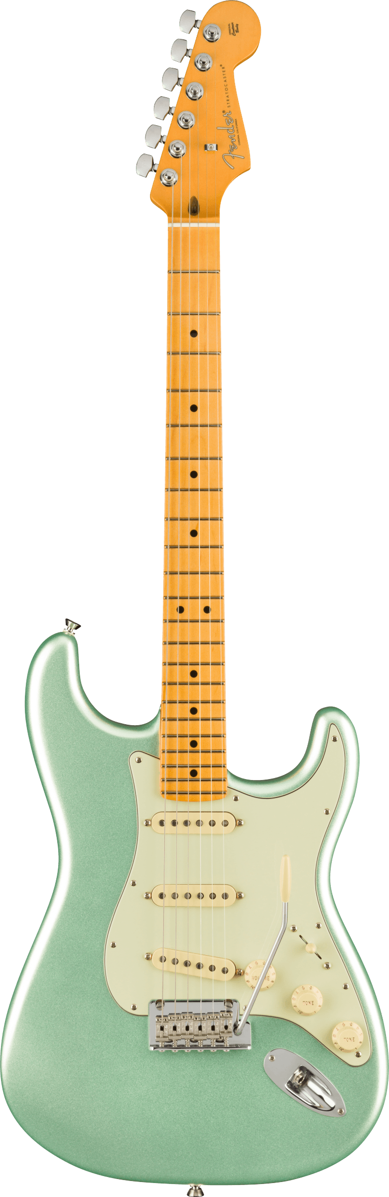 American Professional II Stratocaster Maple Fingerboard, Mystic Surf Green