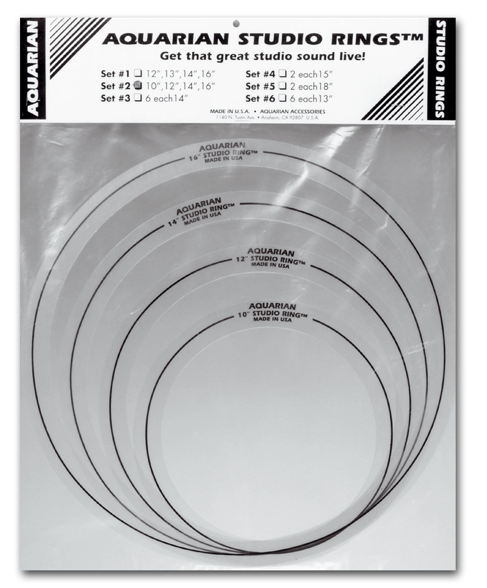 AQSRSET2  Studio Ring 10''/12''/14''/16''