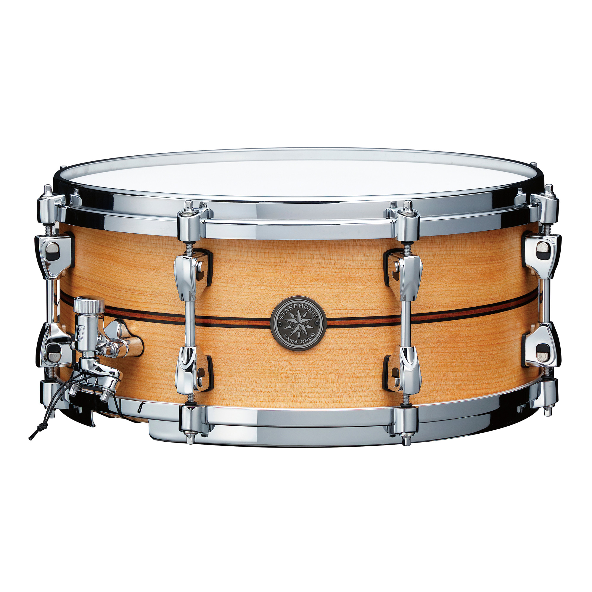 PSP146E-SSC Starphonic Spruce Snaredrum 14" x 6" - Satin Natural Spruce/Chrom HW