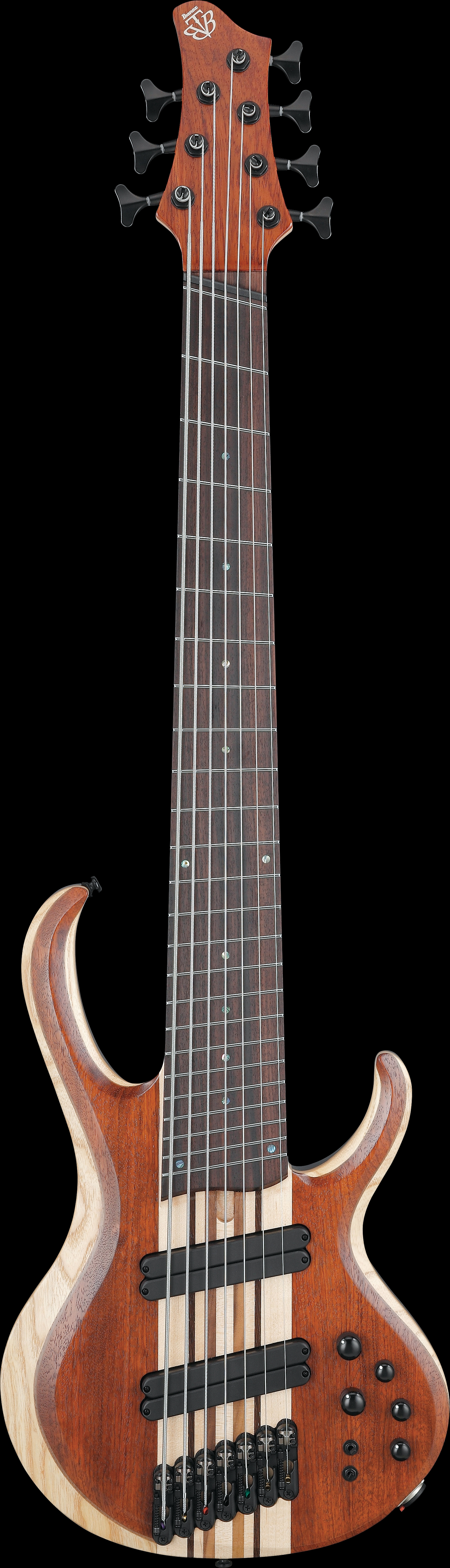 7-Str Natural Mocha Low Gloss Multi Scale 7-Str Natural Mocha Low Gloss Multi Scale