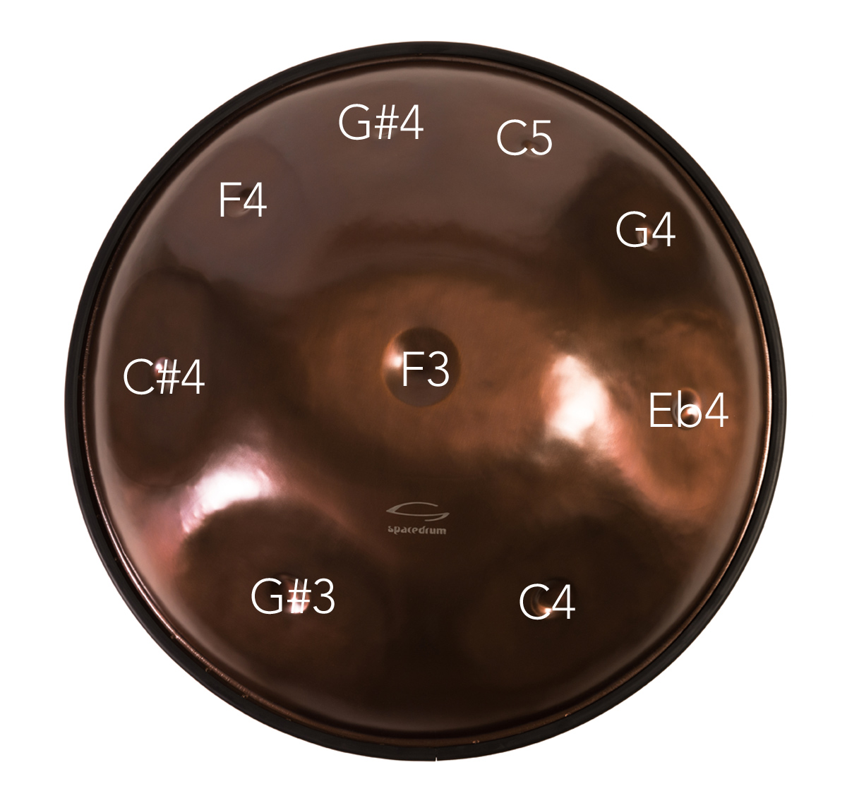Spacedrum Equinox Handdrum 9 Noten 60cm Spacedrum Equinox Handdrum 9 Noten 60cm