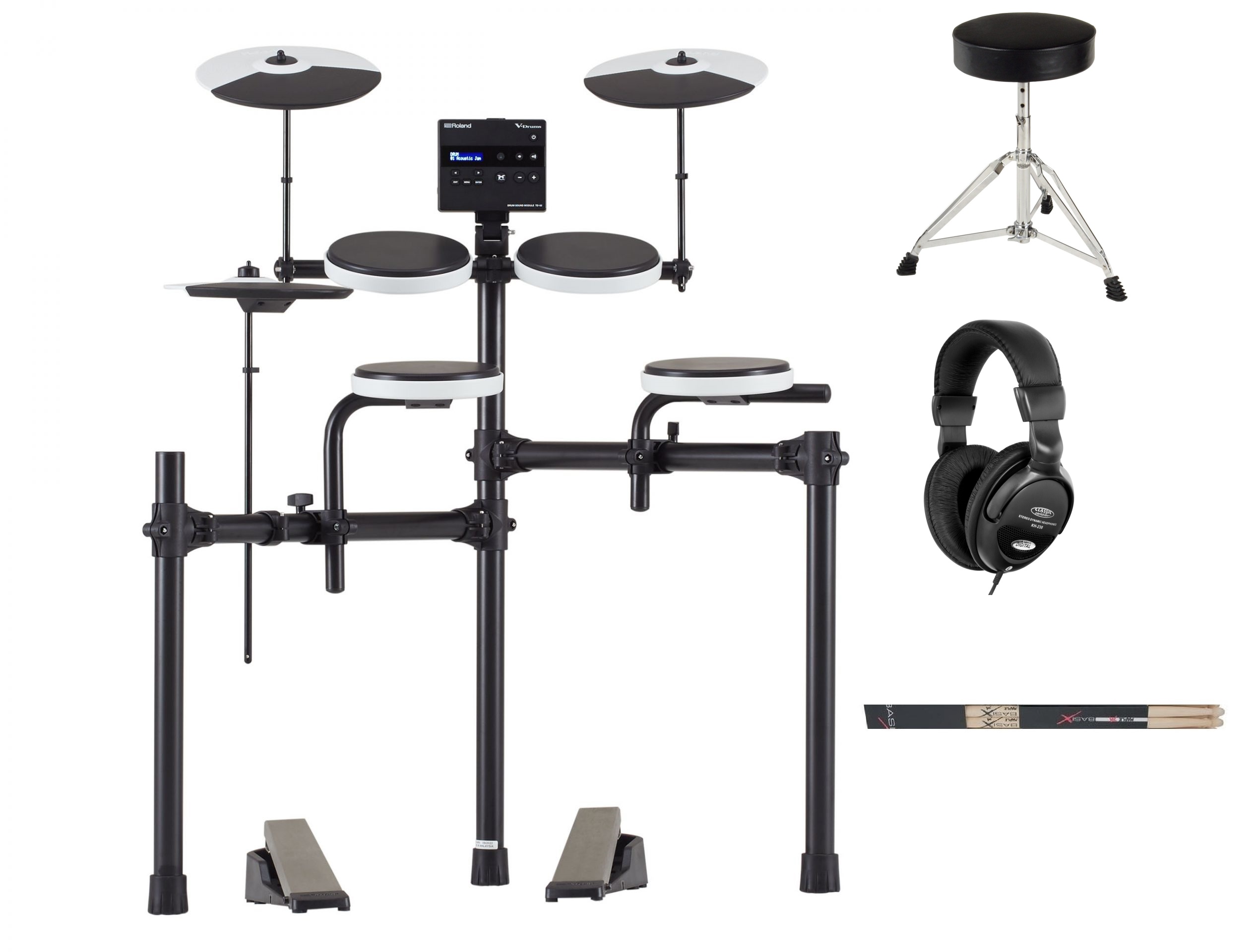 TD-02KV V-Drums Set Bundle