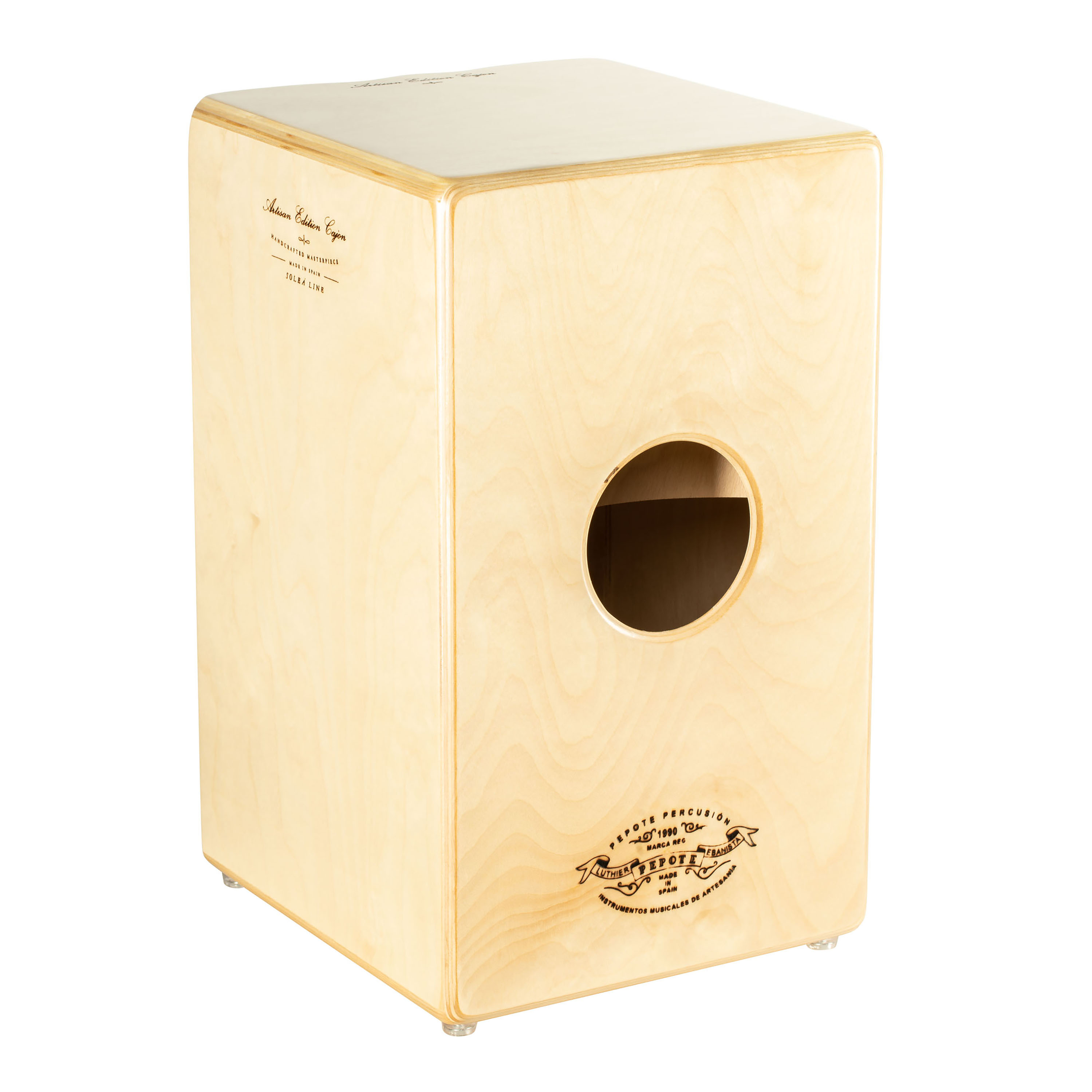 AESLEYB Artisan Edition Cajon Soleá Line - Ebony Burst