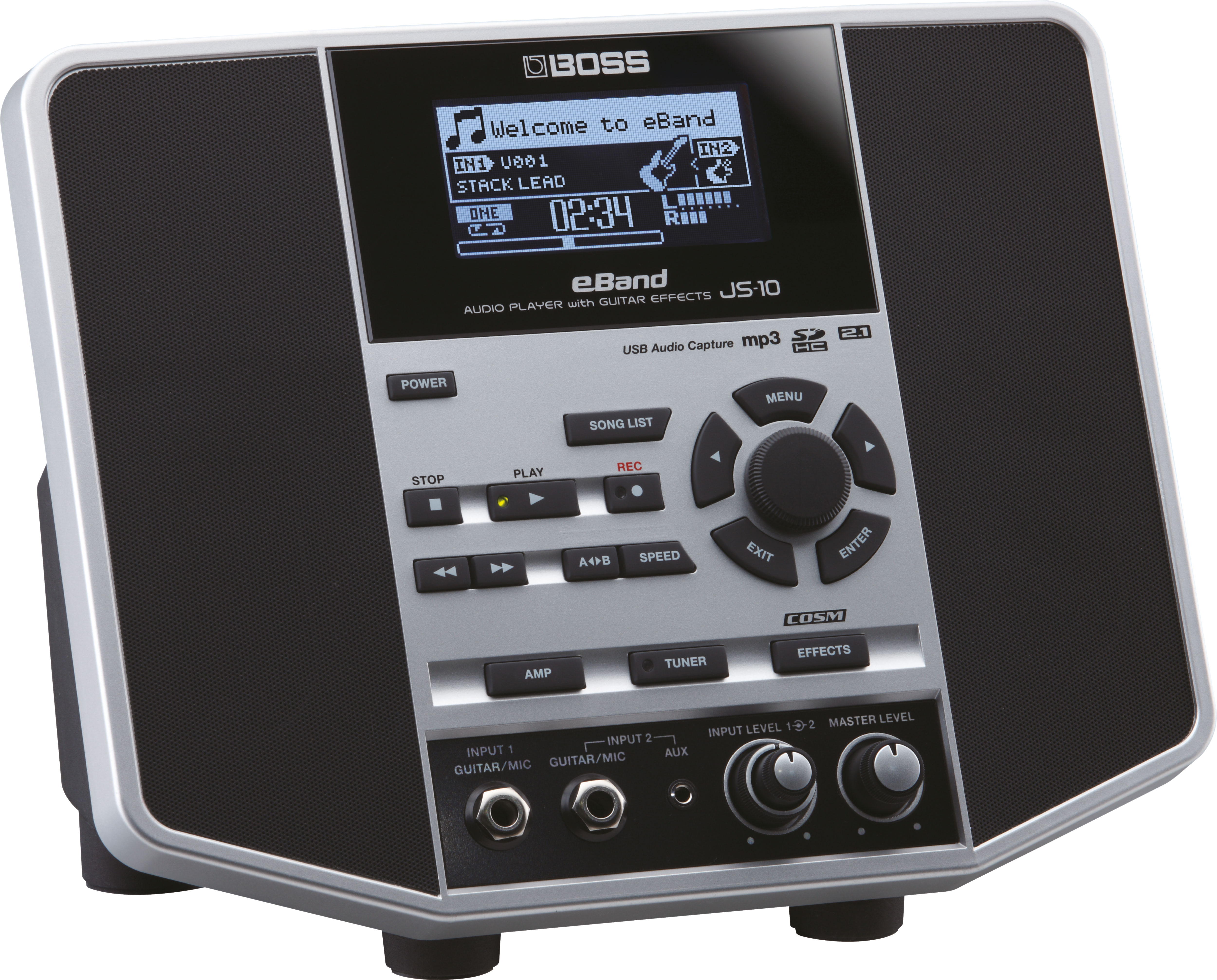JS-10 eBand Audio Player mit Gitarreneffekten JS-10 eBand Audio Player mit Gitarreneffekten