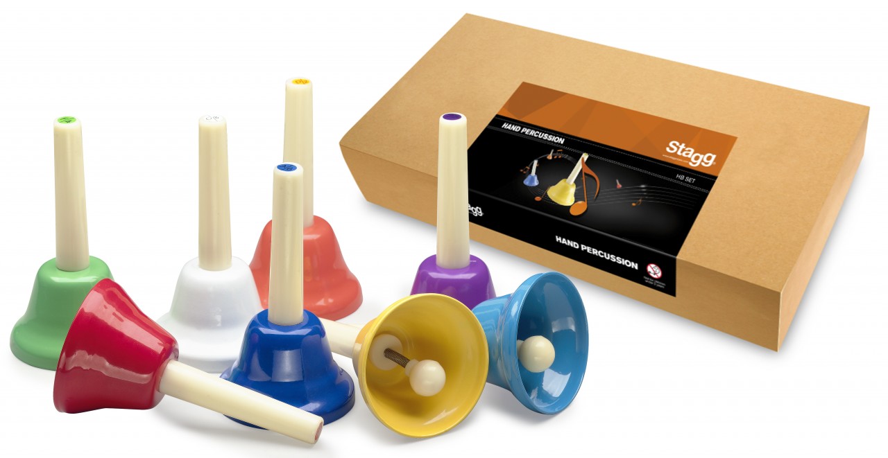 Hand Bell Set 8 Noten Handglocken