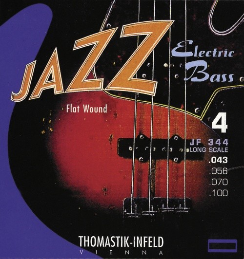 JF 344 Flat Wounds 043-100 Jazzbass Longscale