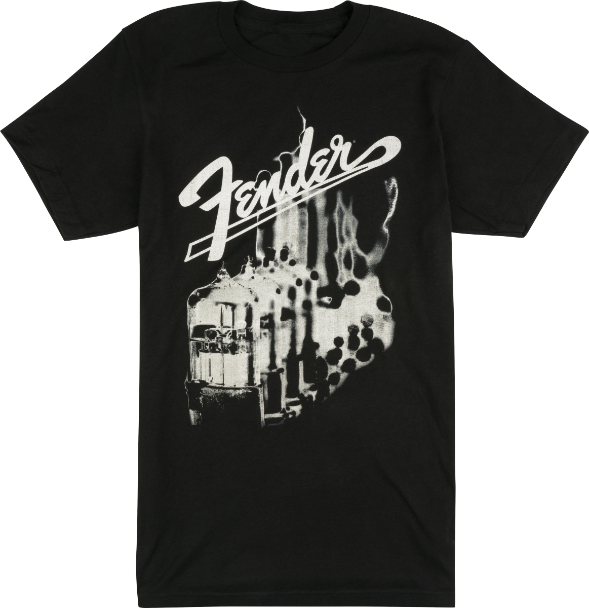 Fender Tubes T-Shirt  Black m Größe m