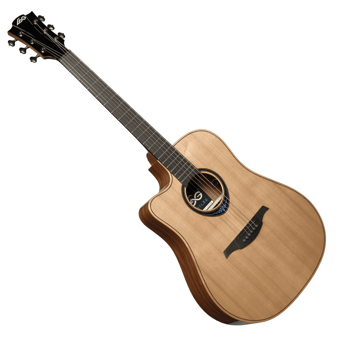 Bluewave 2 Smart Guitar Left-Handed Dreadnought Cutaway