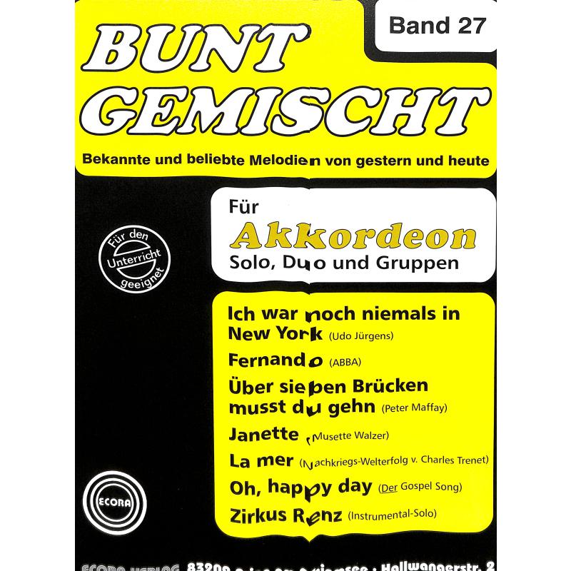 Bunt gemischt 27