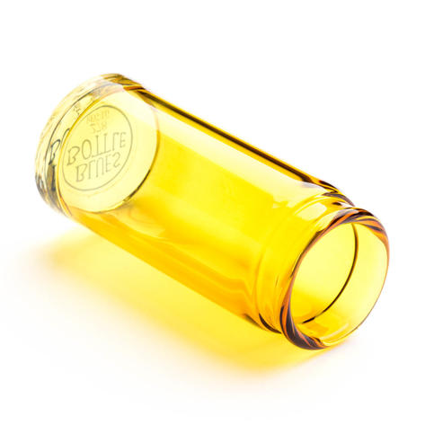 278 Blues Bottle - Glass, Large, Regular Wall, Yellow