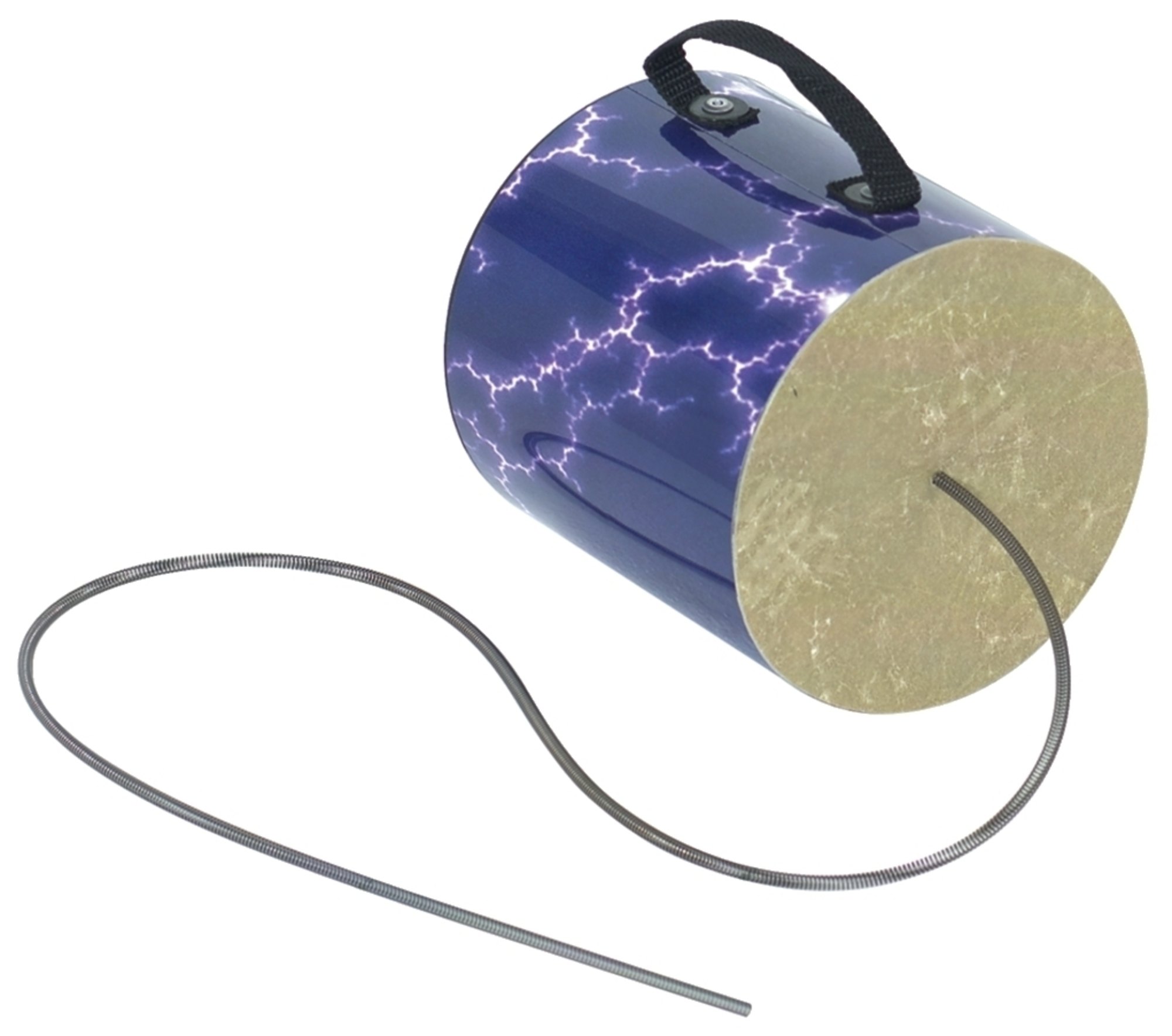 Spring Drum Thunder Tube 6"x6" stormy finisih