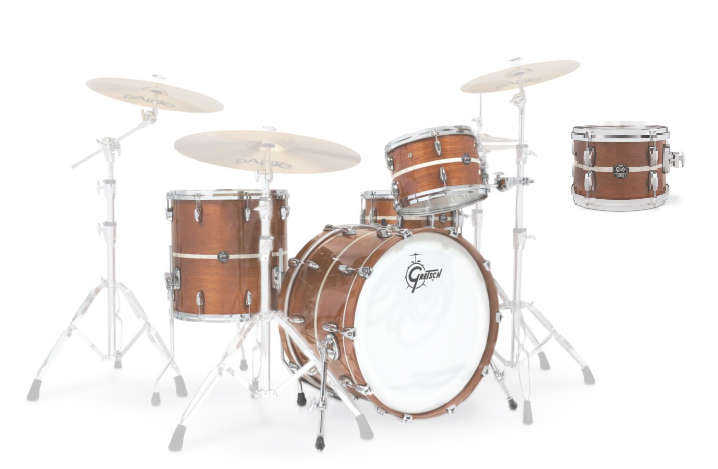 Renown limited Mahogany 5-pc. Drumset