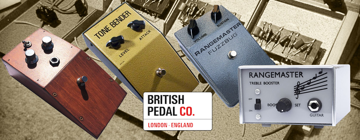 British Pedal Company - neu im Sortiment British Pedal Company - neu im Sortiment