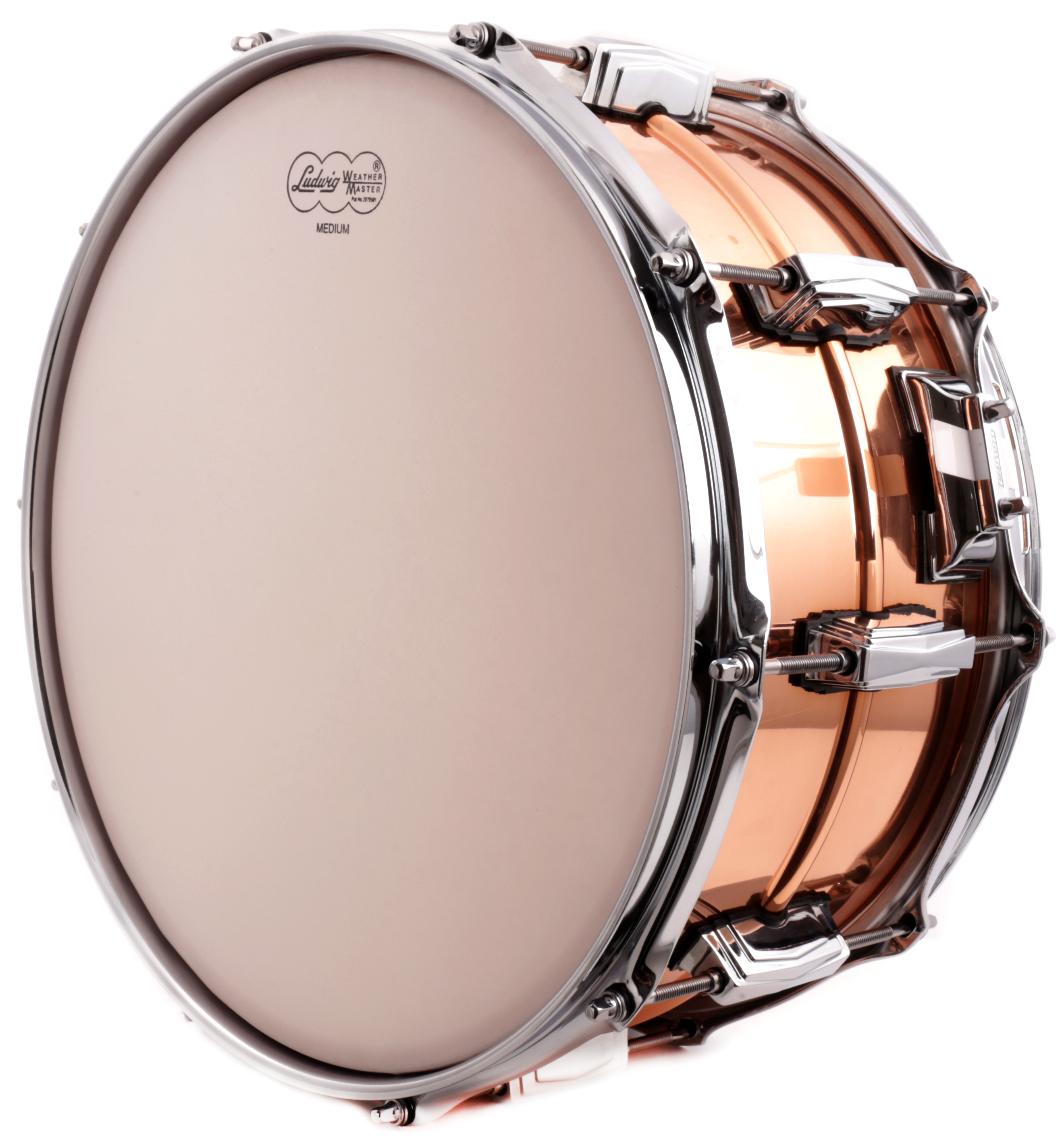 Copper-Phonic 14"x 6,5" Smooth Copper Imperial Lugs Copper-Phonic 14"x 6,5" Smooth Copper Imperial Lugs