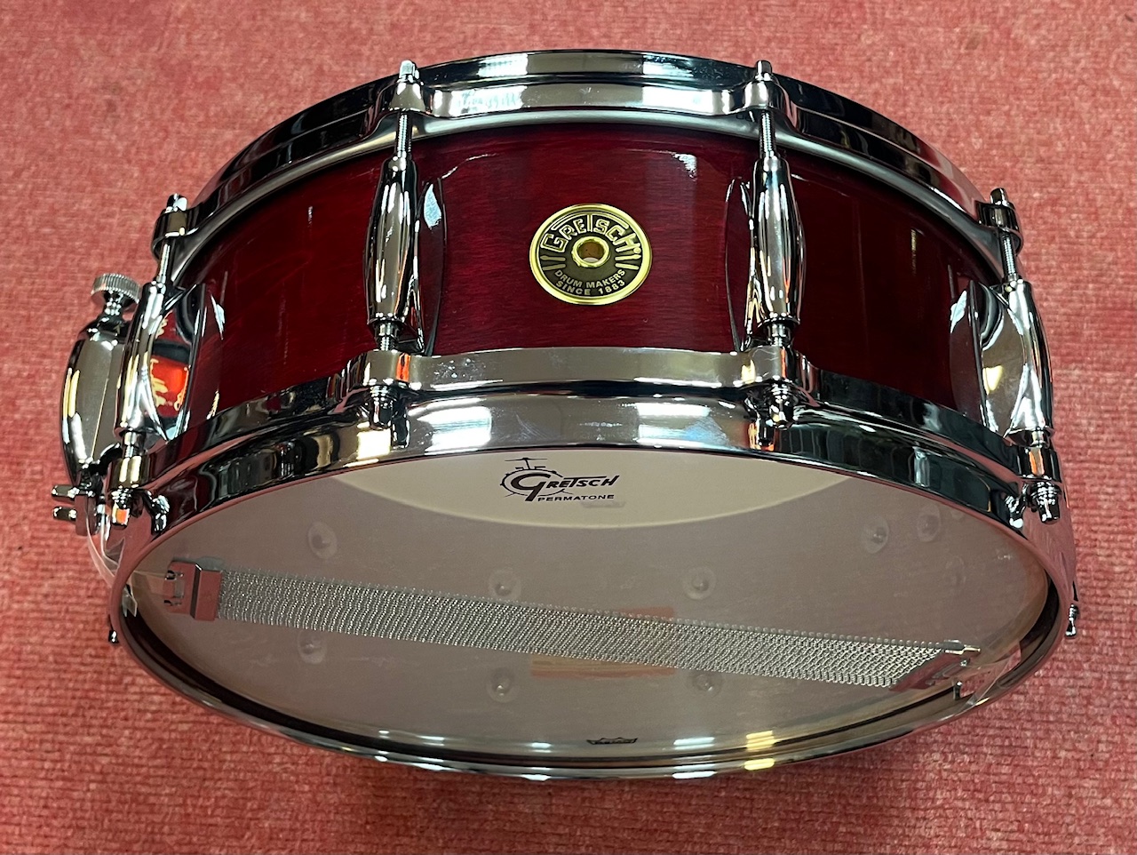 USA Custom Snare 14"x5" Rosewood Gloss Laquer