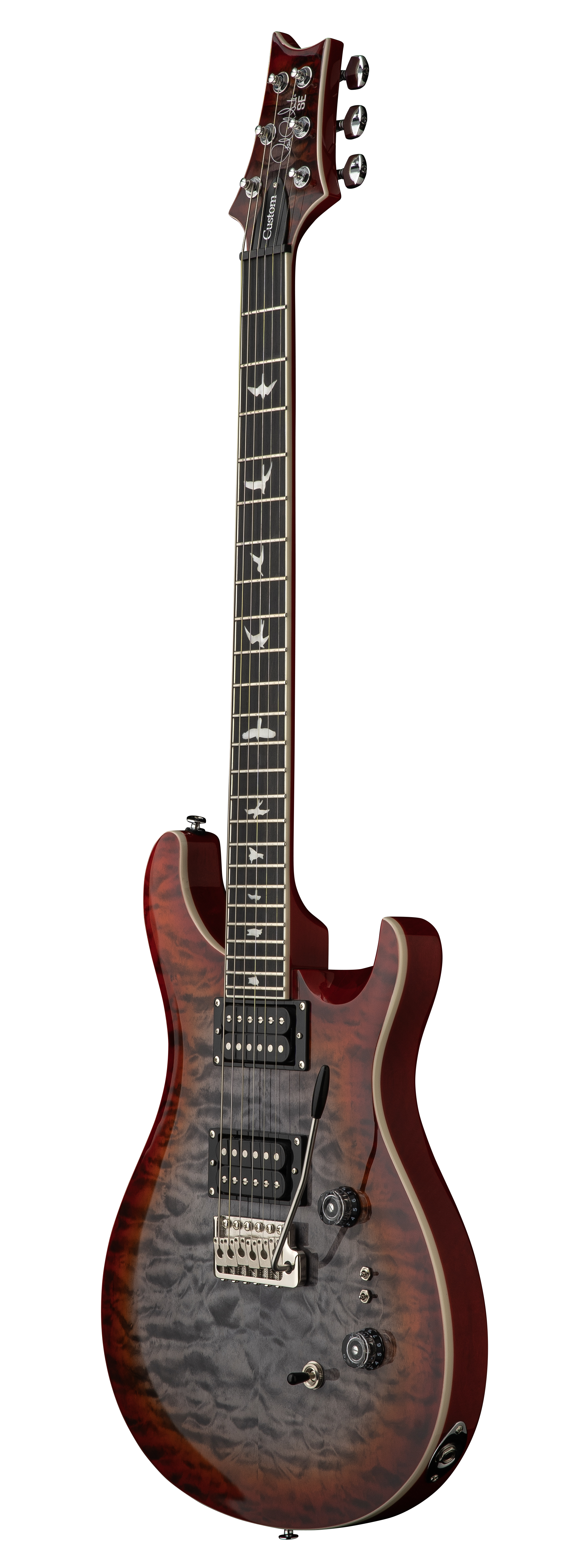 SE Custom 24-08 Quilt Charcoal Cherry Burst SE Custom 24-08 Quilt Charcoal Cherry Burst