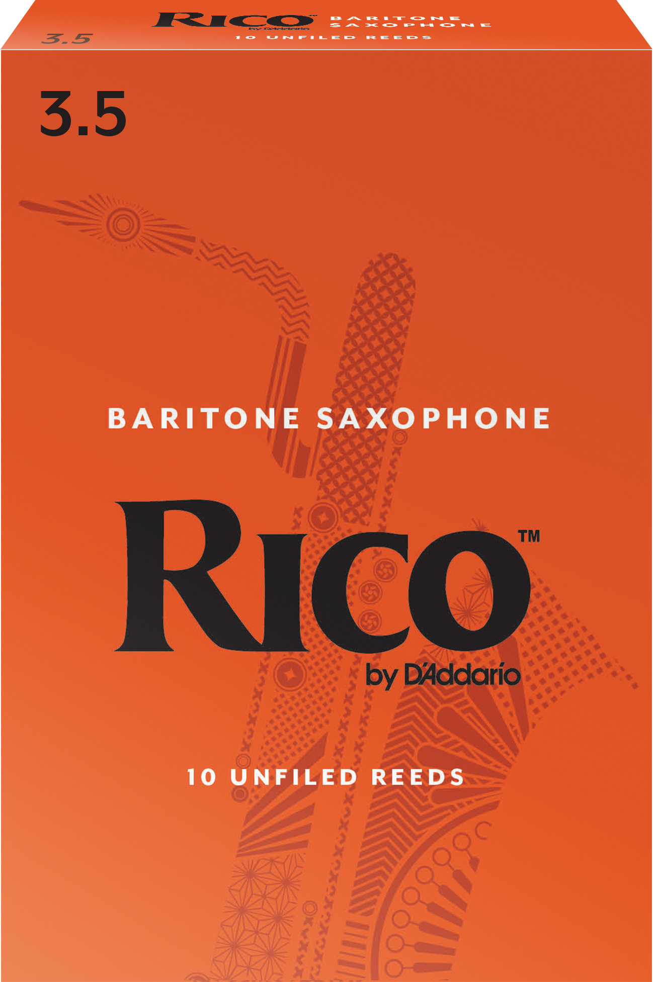 Baritonsaxophonblätter  3,5 10er Packung