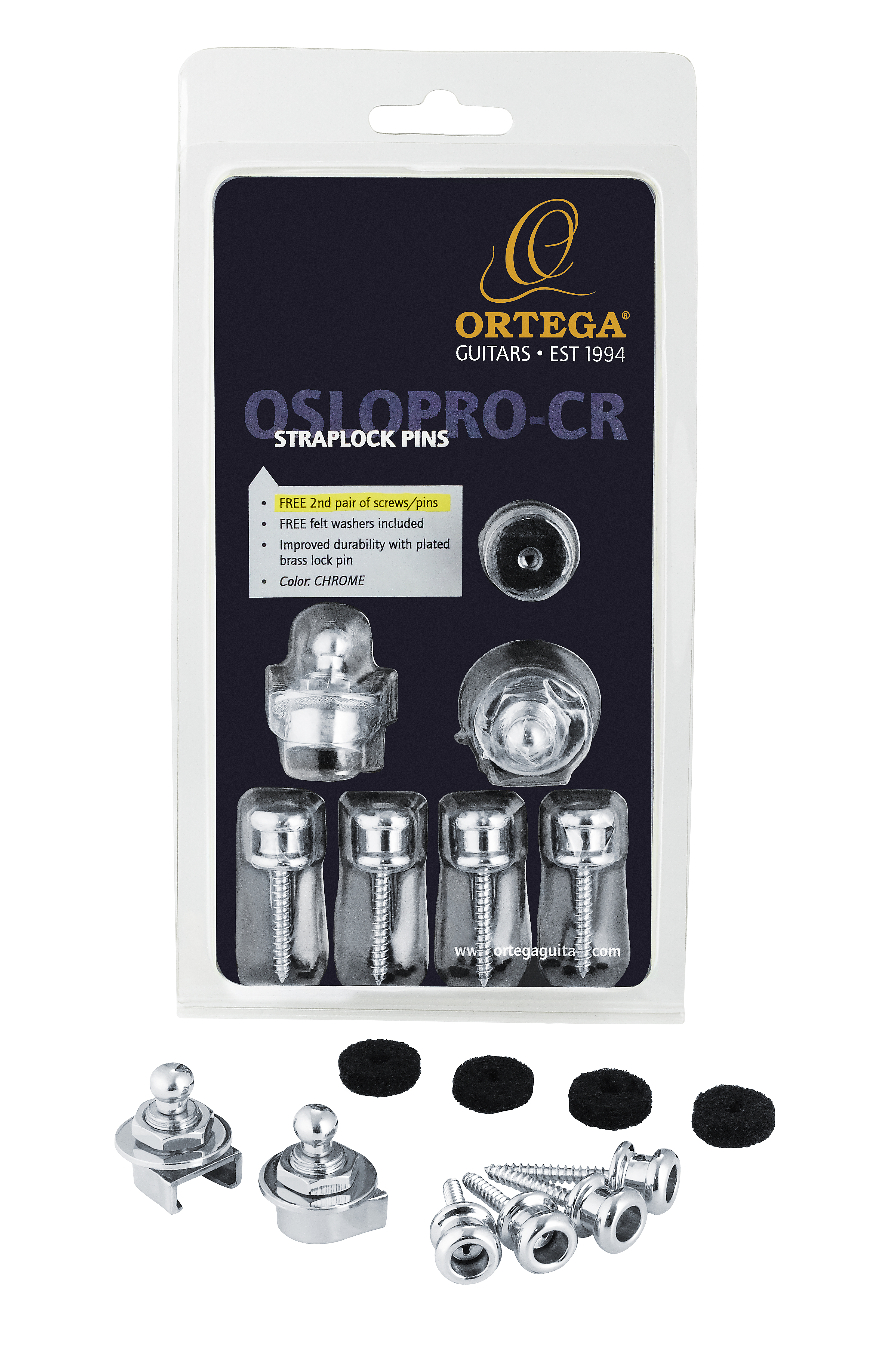 OSLOPRO-CR Strap Lock System Chrome